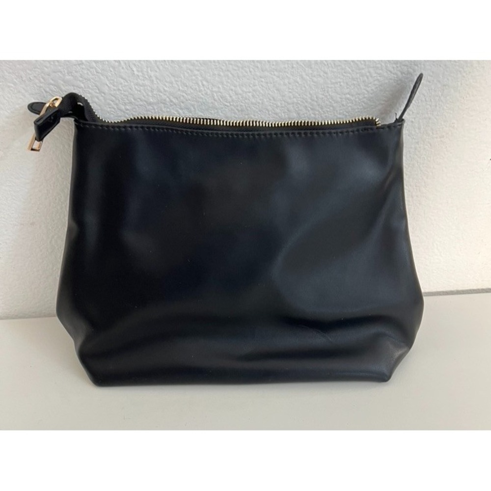 Miztique Clutch Handbag / Purse/cosmetic Bag Black